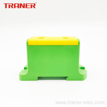 95mm2 Al/Cu Yellow/Green Universal Terminal Block 2 POLES